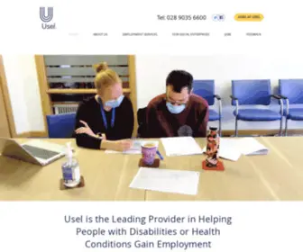 Usel.co.uk(Social Enterprise) Screenshot