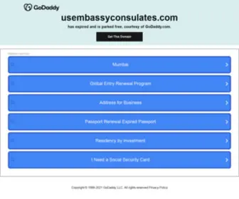 Usembassyconsulates.com(United States Embassy) Screenshot