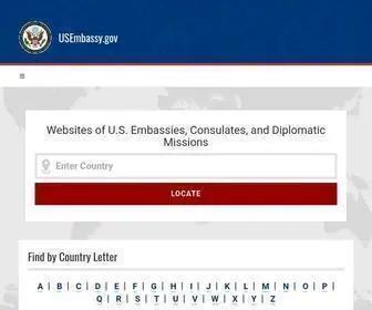 Usembassy.gov(The mission of the United States Embassy) Screenshot