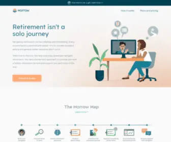 Usemorrow.com(Retirement Navigation & Planning) Screenshot