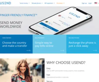 Usend.com(Usend) Screenshot