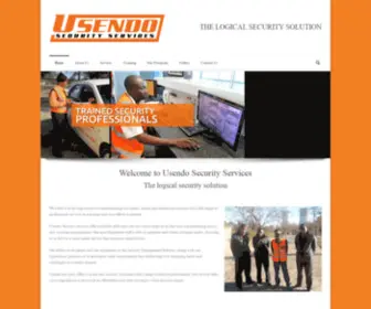 Usendo.co.za(Security Services) Screenshot