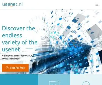 Usenet.nl(Access to the Usenet including free newsreader) Screenshot