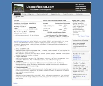 Usenetrocket.com(Usenetrocket) Screenshot