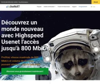 Usenext.fr(UseNeXT et Usenet) Screenshot