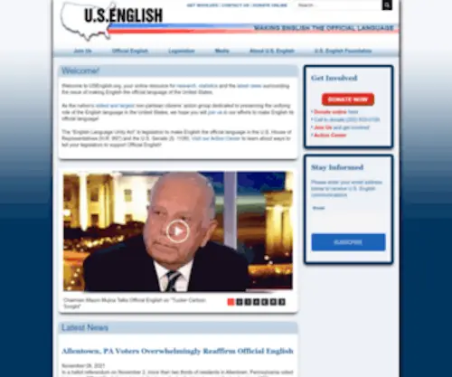Usenglish.org(U.S) Screenshot
