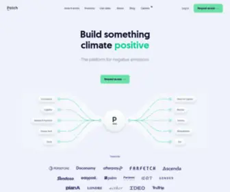 Usepatch.com(Infrastructure for a sustainable economy) Screenshot