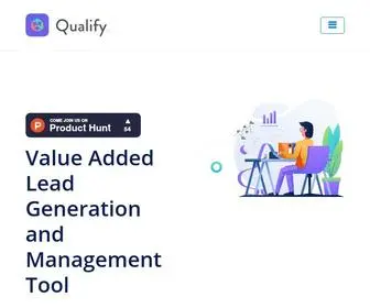 Usequalify.com(Value Added Lead Generation and Management Tool) Screenshot