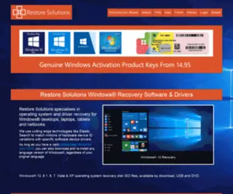 User-Guides.co.uk(Windows® Recovery Disks & Drivers) Screenshot