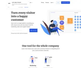 User.com(Marketing Automation Platform) Screenshot