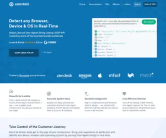 Useragentapi.com(Free User) Screenshot