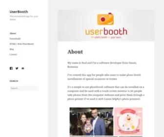 Userbooth.com(The photobooth app for your events) Screenshot