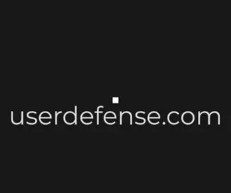 Userdefense.com(Userdefense) Screenshot