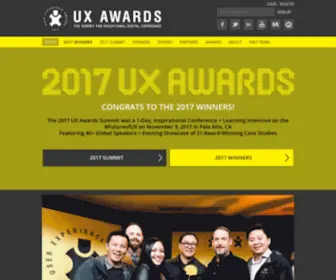 Userexperienceawards.com(2013 User Experience Awards) Screenshot
