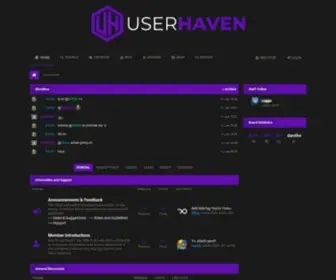 Userhaven.net(Real Forums) Screenshot