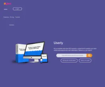 Userly.org(SEO & Analytics) Screenshot