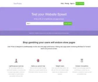 Userprobe.com(Userprobe) Screenshot