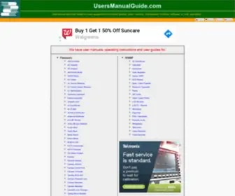 Usersmanualguide.com(User Manual) Screenshot