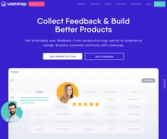 Usersnap.com(Your #1 User Feedback Platform) Screenshot