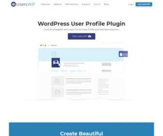 Userswp.io(WordPress User Profile Plugin) Screenshot