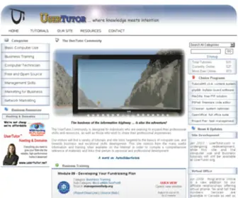 Usertutor.org(The UserTutor Community) Screenshot