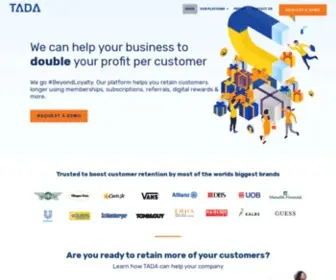 Usetada.com(A Customer Retention Platform (CRP)) Screenshot