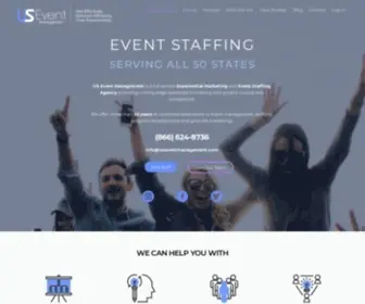 Useventmanagement.com(US Event Management) Screenshot