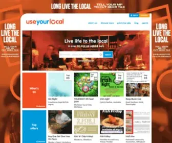 Useyourlocal.com Screenshot