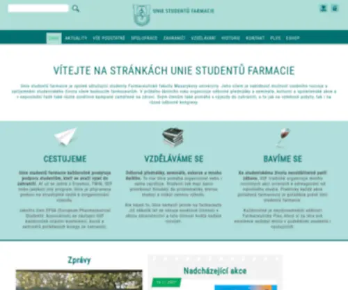 USF.cz(Unie studentů farmacie) Screenshot