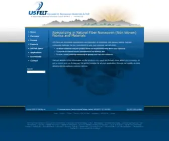Usfelt.com(Nonwovens (Non Wovens)) Screenshot