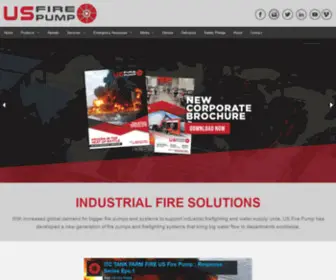 Usfirepump.com(US Fire Pump) Screenshot