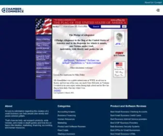 Usflag.org(A website dedicated to the Flag of the United States of America) Screenshot