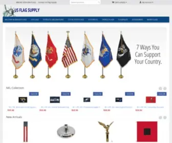 Usflagsupply.com(Buy US Flags) Screenshot