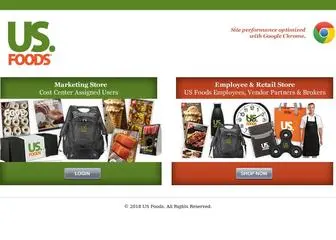 Usfoodsmarketingstore.com(US Foods) Screenshot