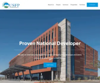 Usfpco.com(US Federal Properties) Screenshot