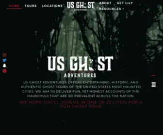 Usghostadventures.com(US Ghost Adventures) Screenshot