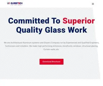 Usglasstech.com(Wholesale Glass Distributor) Screenshot