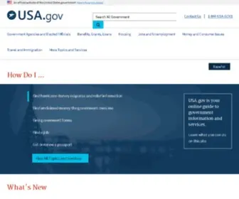 Usgovernment.gov(The U.S) Screenshot