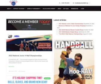 Ushandball.org(US HANDBALL) Screenshot