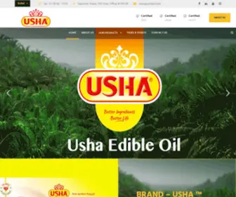 Ushaoil.com(Edible Oil) Screenshot