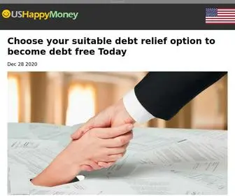 Ushappymoney.com(A Complete Financial Solution to all your Problems) Screenshot