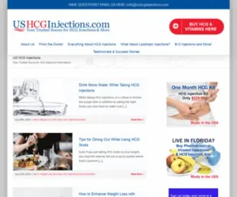 UshcGinjections.com(Buy 28 Day HCG Injections Kit ONLY 149.99) Screenshot