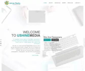 Ushinemedia.com(Ushine Media) Screenshot