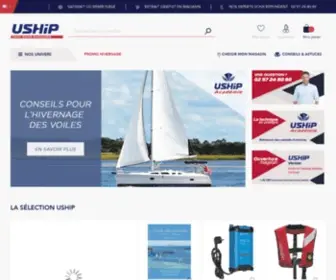 Uship.fr(Accastillage et accessoires bateau de plaisance et voilier) Screenshot