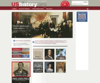 Ushistory.org(US History) Screenshot