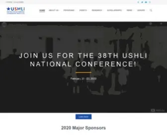 Ushli.org(Home) Screenshot