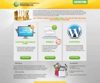 Ushomeworkforce.ws(Global Domains International) Screenshot