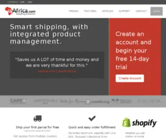 Ushop.co.za(Create your own online shop) Screenshot