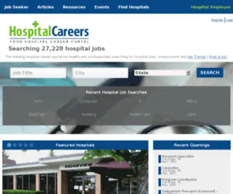 Ushospitalcareers.com(US Hospital Careers) Screenshot