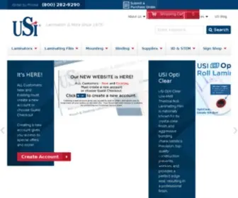 Usi-Laminate.com(Main Site) Screenshot